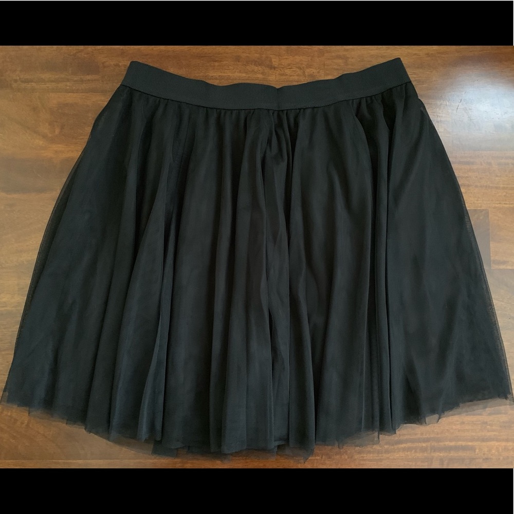 Lauren Conrad Black Tulle Skirt